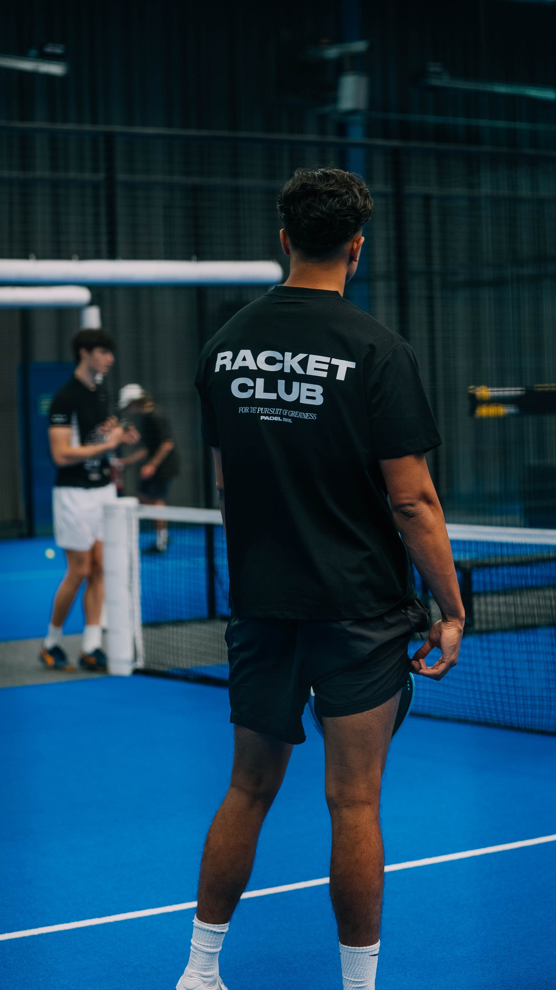 Racket Club T - Black